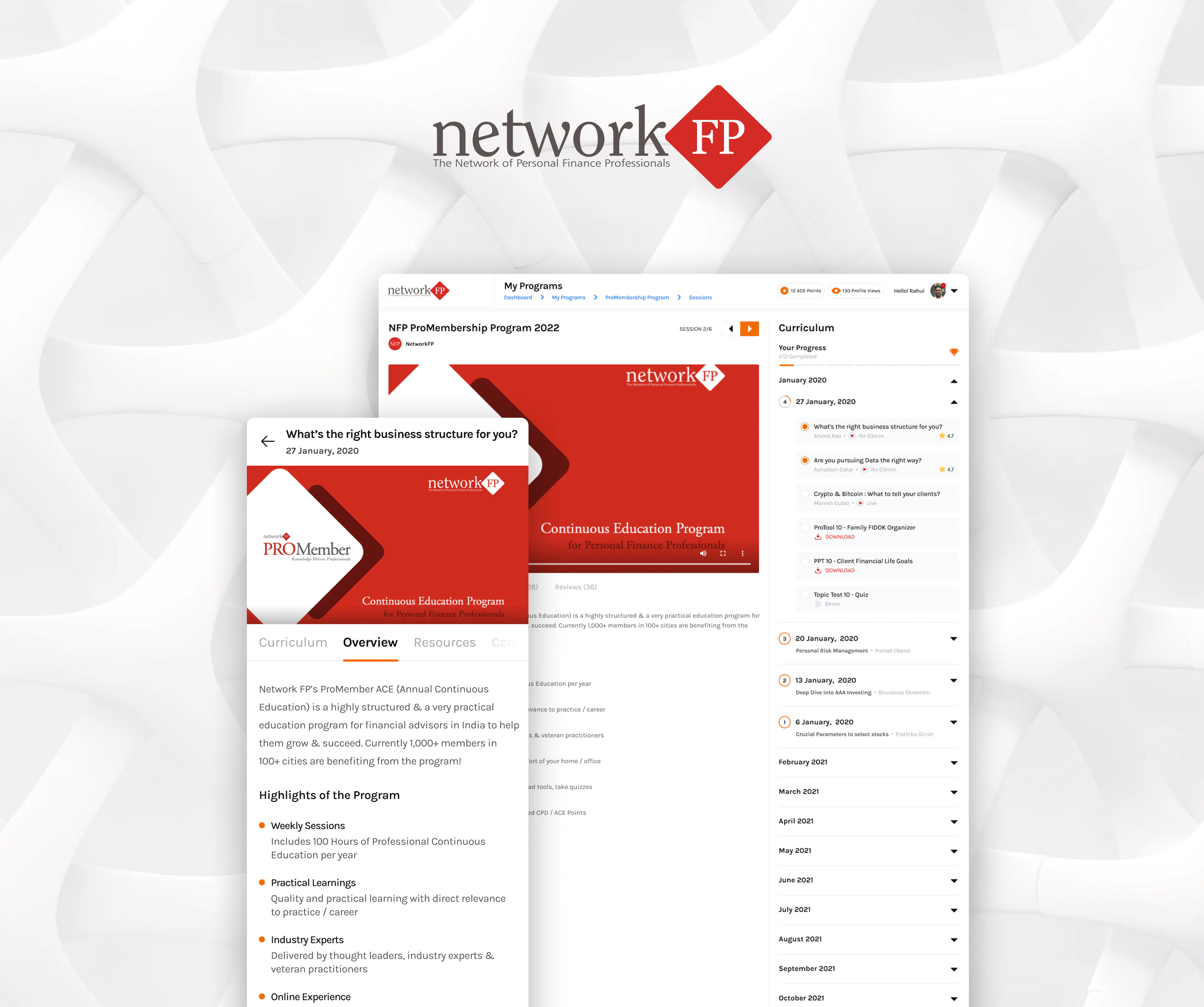 Network FP Portal